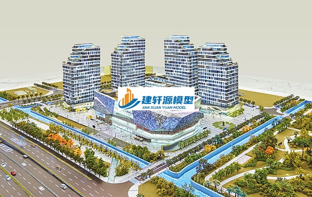 桦甸智慧城模型