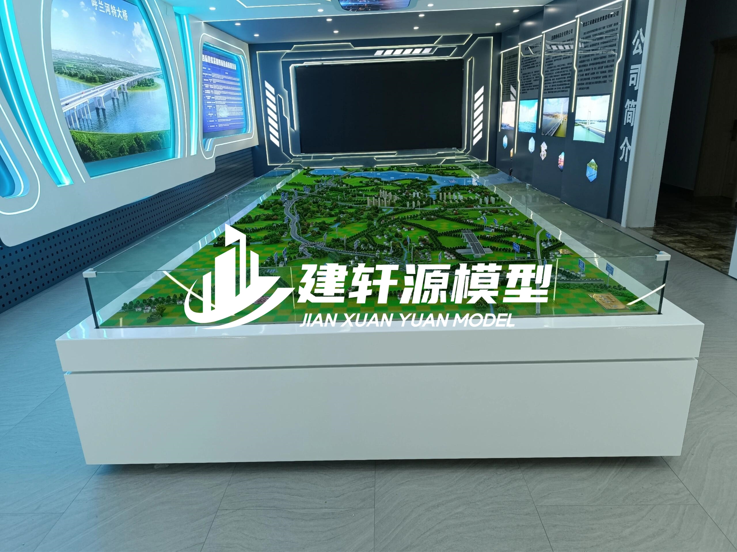 桦甸高架桥道路模型设计
